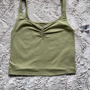 American eagle green tank top